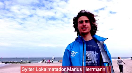 Sylter Windsurfer Marius Herrmann